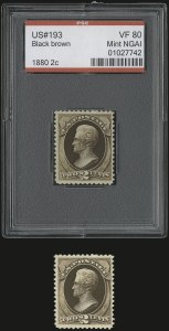 Sale 937, Lot 166, 1880 American Bank Note Co. Special Printing