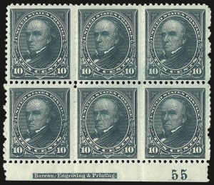 Sale 937, Lot 195, 1894-98 Bureau Issue