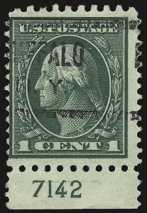 Sale 937, Lot 244, Washington-Franklin and Commemorative Issues
