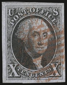 Sale 937, Lot 26, 1847 Issue