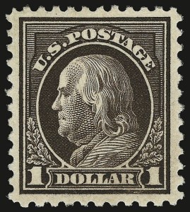 Sale 937, Lot 261, Washington-Franklin and Commemorative Issues