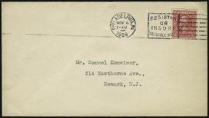 Sale 937, Lot 267, Washington-Franklin and Commemorative Issues