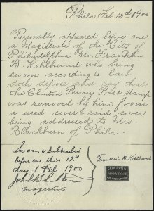 Sale 937, Lot 310, Carriers and Locals