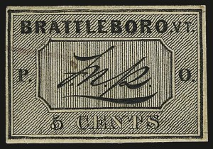 Sale 937, Lot 5, Postmasters