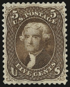 Sale 937, Lot 89, 1861-66 Issue