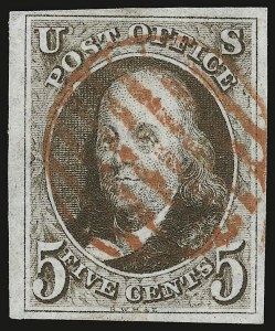 Sale 938, Lot 1009, 1847 Issue