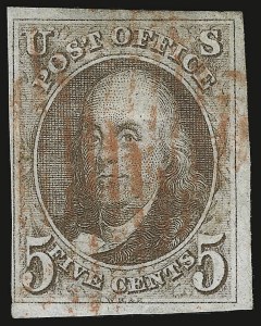 Sale 938, Lot 1014, 1847 Issue