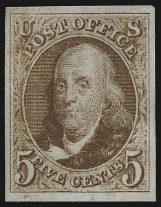Sale 938, Lot 1019, 1847 Issue