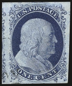 Sale Number 938, Lot Number 1027, 1851-56 Issue Sale Number 938, Lot Number 1027, 1851-56 Issue