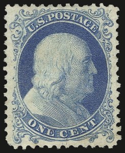 Sale 938, Lot 1095, 1875 Reprint of 1857-60 Issue