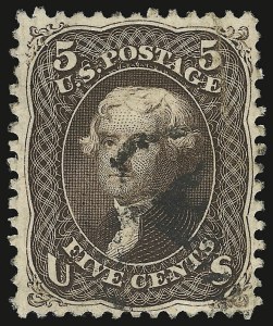 Sale 938, Lot 1134, 1861-66 Issue