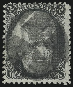 Sale 938, Lot 1140, 1867-68 Grilled Issue