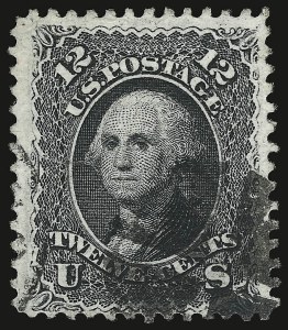 Sale 938, Lot 1143, 1867-68 Grilled Issue