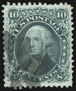 Sale 938, Lot 1148, 1867-68 Grilled Issue