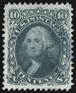 Sale 938, Lot 1154, 1867-68 Grilled Issue