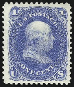 Sale 938, Lot 1162, 1875 Re-Issue of 1861-66 Issue