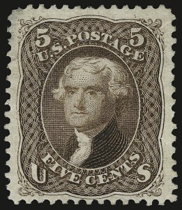 Sale 938, Lot 1169, 1875 Re-Issue of 1861-66 Issue
