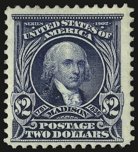 Sale 938, Lot 1506, 1902-08 Issues (Scott 300 thru 322), $2.00 Dark Blue (312) Sale 938, Lot 1506, 1902-08 Issues (Scott 300 thru 322)