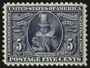 Sale 938, Lot 1528, Louisiana Purchase, Jamestown Issues