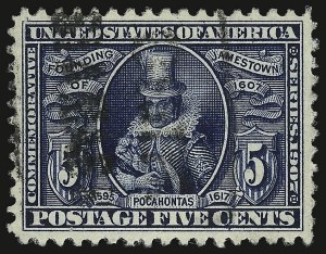 Sale 938, Lot 1534, Louisiana Purchase, Jamestown Issues
