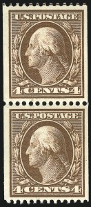 Sale 938, Lot 1548, 1908-09 Washington-Franklin Issues (Scott 331 thru 356)