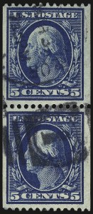 Sale 938, Lot 1550, 1908-09 Washington-Franklin Issues (Scott 331 thru 356)