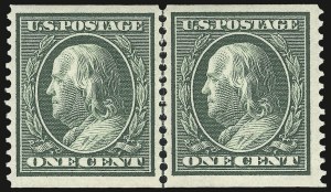 Sale 938, Lot 1551, 1908-09 Washington-Franklin Issues (Scott 331 thru 356)