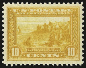 Sale 938, Lot 1592, 1913-15 Panama-Pacific Issue (Scott 397 thru 404)