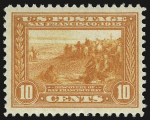 Sale 938, Lot 1595, 1913-15 Panama-Pacific Issue (Scott 397 thru 404)