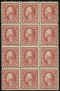 Sale 938, Lot 1645, 1912-23 Issues (Scott 462 to 480)