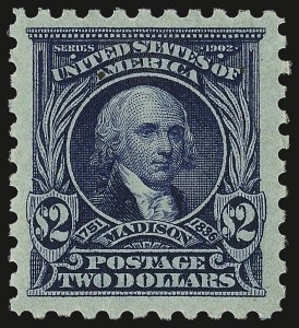 Sale 938, Lot 1653, 1912-23 Issues (Scott 462 to 480), $2.00 Dark Blue (479) Sale 938, Lot 1653, 1912-23 Issues (Scott 462 to 480)