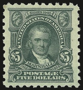 Sale 938, Lot 1657, 1912-23 Issues (Scott 462 to 480), $2.00 Dark Blue, $5.00 Light Green (479-480) Sale 938, Lot 1657, 1912-23 Issues (Scott 462 to 480)