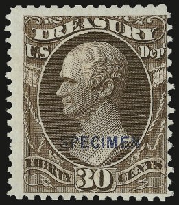 Sale 938, Lot 1900, Official Specimens