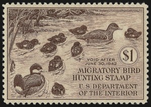 Sale 938, Lot 1981, Hunting Permit Singles