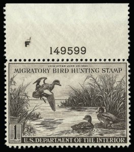 Sale 938, Lot 1984, Hunting Permit Singles