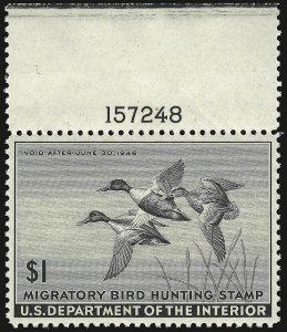 Sale Number 938, Lot Number 1985, Hunting Permit Singles