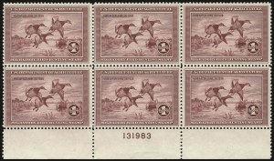 Sale 938, Lot 1991, Hunting Permit Multiples