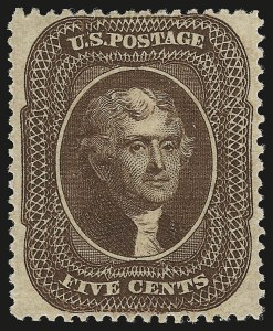 Sale 941, Lot 1020, 1857-60 Issue