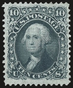Sale 941, Lot 1052, 1868 Grilled Issue
