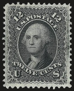 Sale 941, Lot 1053, 1868 Grilled Issue