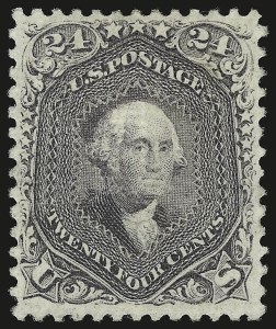 Sale 941, Lot 1055, 1868 Grilled Issue