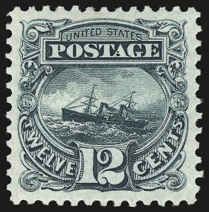 Sale 941, Lot 1079, 1875 Re-Issue of 1869 Pictorial Issue