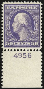 Sale 941, Lot 1237, 1908-09 Washington-Franklin Issues (Scott 331 thru 356)