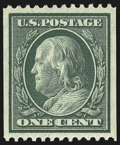 Sale 941, Lot 1240, 1908-09 Washington-Franklin Issues (Scott 331 thru 356)