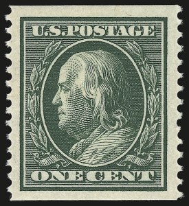 Sale 941, Lot 1242, 1908-09 Washington-Franklin Issues (Scott 331 thru 356)