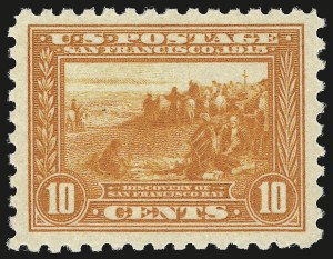Sale 941, Lot 1274, 1913-15 Panama-Pacific Issue (Scott 397 thru 404)