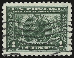 Sale Number 946, Lot Number 1009, 1913-15 Panama-Pacific Issue (Scott 397-404)