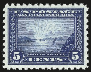 Sale 946, Lot 1010, 1913-15 Panama-Pacific Issue (Scott 397-404)