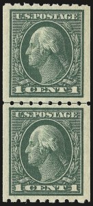 Sale Number 946, Lot Number 1019, 1912-14 Washington-Franklin Issue (Scott 405-423)