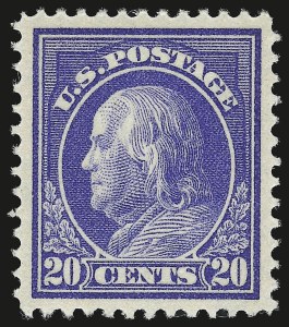 Sale Number 946, Lot Number 1025, 1912-14 Washington-Franklin Issue (Scott 405-423)